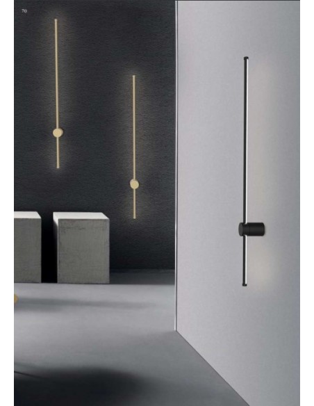 ELIA APLIQUE 9W NEGRO