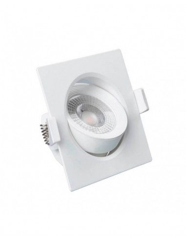 EMPOTRABLE 7W ORIENTABLE LED INTEGRADO BLANCO 3000