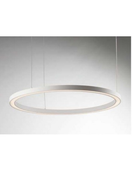 LAMPARA TECHO LED BLANCA CIRCULAR 40W 4600LM CCT