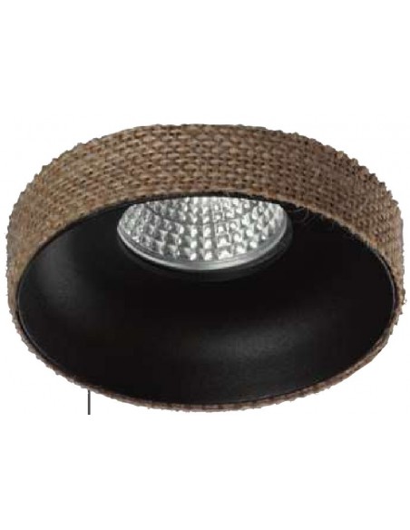 EMPOTRABLE GU10 NEGRO SACO