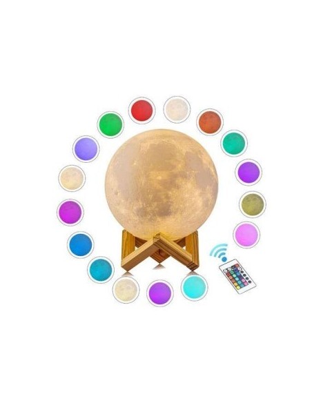 FLEXO DINO T REX  3W RGB BLANCO MADERA