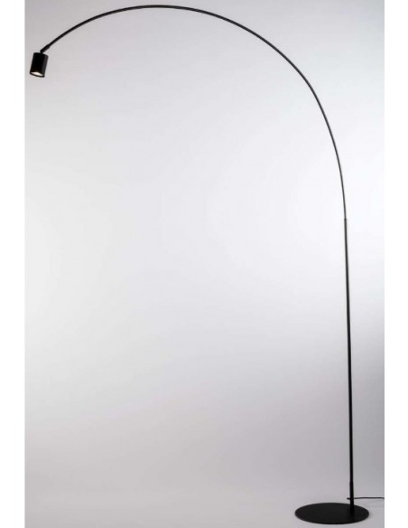 PIE DE SALON ARCO GU10 NEGRO