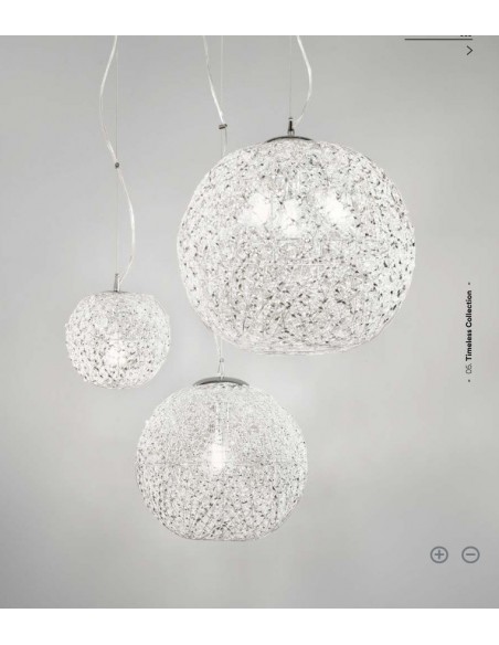 COLGANTE ASTRA 20CM CRISTAL K9 CROMO