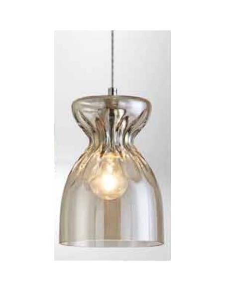 SE4314-01-CP DOMENICO PENDANT COPPER GLASS
