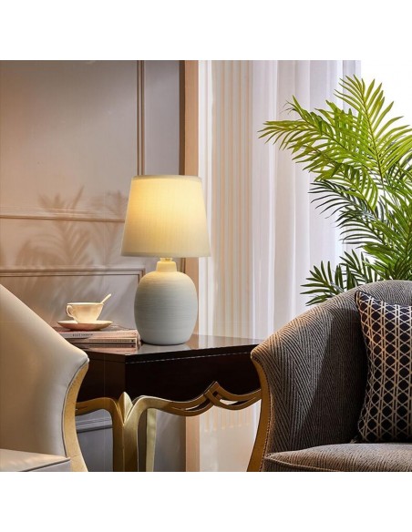 SOBREMESA E14 CERAMICA GRIS... 2