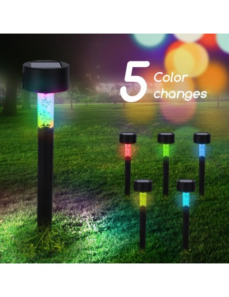 PINCHO SOLAR LU DE COLORES IP44  CAJA 24 UNIDADES