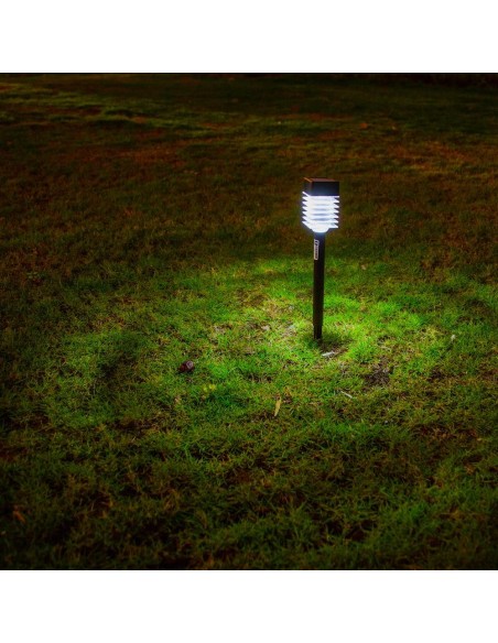 PICA SUELO 0 08W SOLAR 6500ºK NEGRA 12 UNIDADES