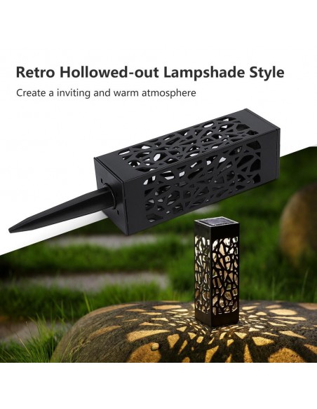 PICA SUELO 0 12W SOLAR 3000ºK  IP44  6 UNDS