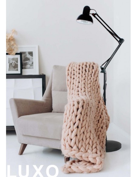 PIE ARQUITECTO NEGRO DE SUELO E27 