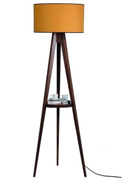 PIE TRIPODE NOGAL E27 CON...
