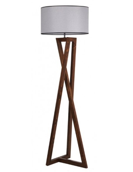 PIE MADERA NOGAL E27 CON...