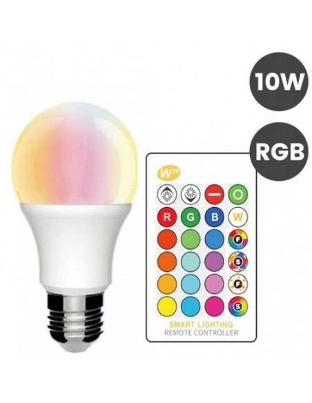 ESTANDAR RGB  BLANCO 10W E27