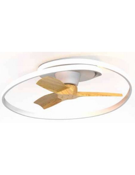 OCEAN 60W VENTILADOR DC BLANCO MADERA CCT
