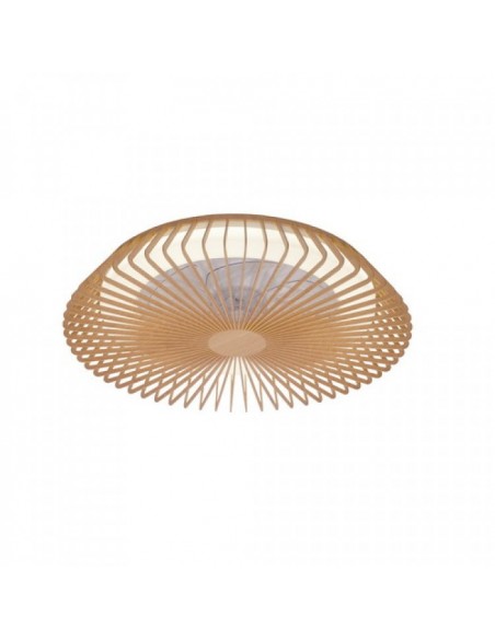 HIMALAYA  VENTILADOR MADERA 35W PLAFON LED 70W M A HIMALAYA  VENTILADOR MADERA 35W PLAFON LED 70W M A