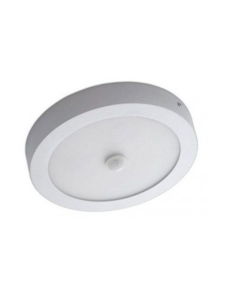 PLAFON SUPERFICIE SENSOR REDONDO BLANCO CCT 18-24W