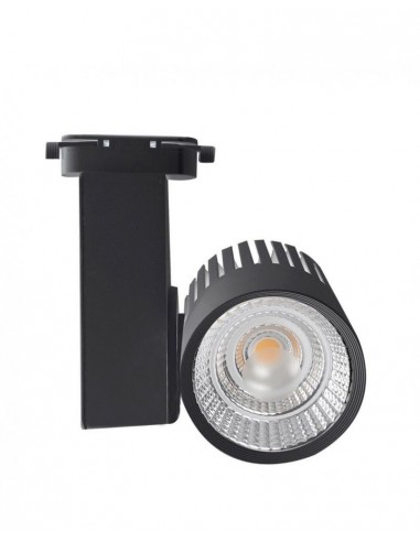 FOCO LED 40W BRIDGELUX 4000ºK  NEGRO MONOFASICO