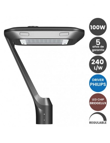 FAROLA 10W-100W PROGRAMABLE 3000ºK BRIDGELUX