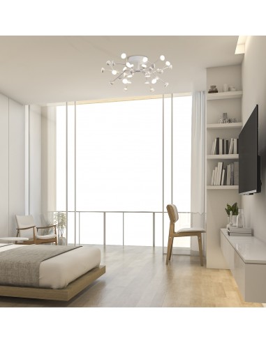 PLAFÓN LED GRANDE   BLANCO