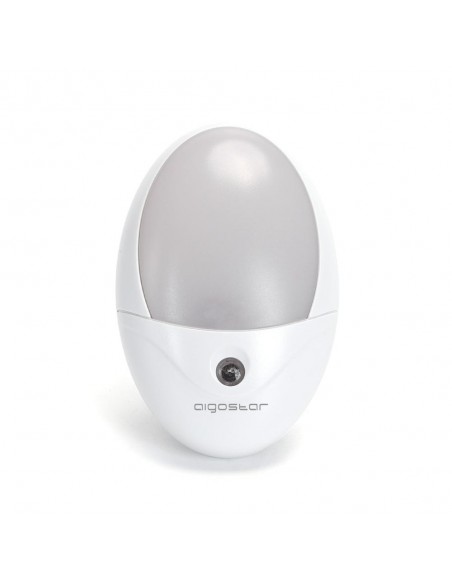 LUZ NOCTURNA CON SENSOR 1W DIA NOCHE 3000ºK