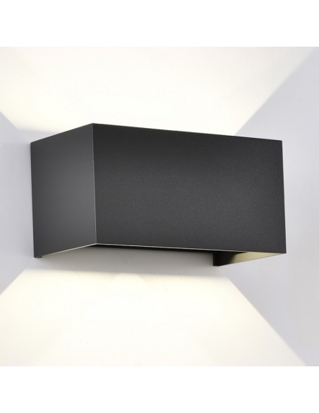 DAVOS APLIQUE EXTERIOR LED 4*6W 4000K GRIS OSCURO