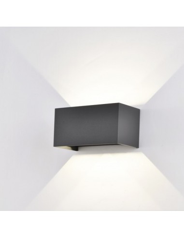 DAVOS APLIQUE EXTERIOR LED 4*6W 3000K GRIS OSCURO