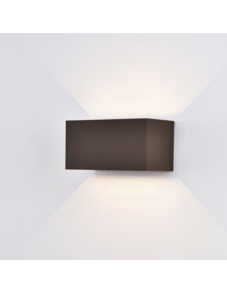 DAVOS APLIQUE EXTERIOR LED 4*6W 3000K CORTEN