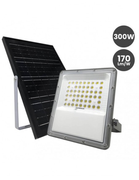 PROYECTOR 300W SOLAR 102000lm GRIS 5700ºK