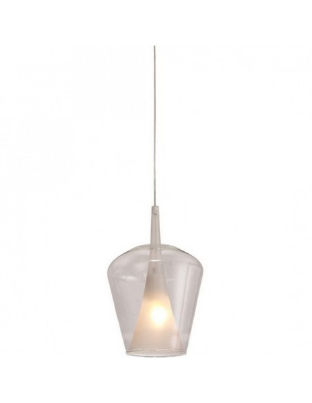 ELSA * COLGANTE CRISTAL CAMPANA - E27 - TRANSPAREN