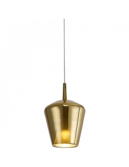 ELSA * COLGANTE CRISTAL CAMPANA  E27 ORO OPAL ELSA * COLGANTE CRISTAL CAMPANA  E27 ORO OPAL