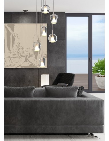 ELSA BASE PLAFON RECTANGULAR 7 PUNTOS...