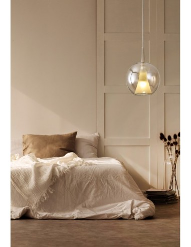 ELSA * COLGANTE CRISTAL CAMPANA  E27... ELSA * COLGANTE CRISTAL CAMPANA  E27...