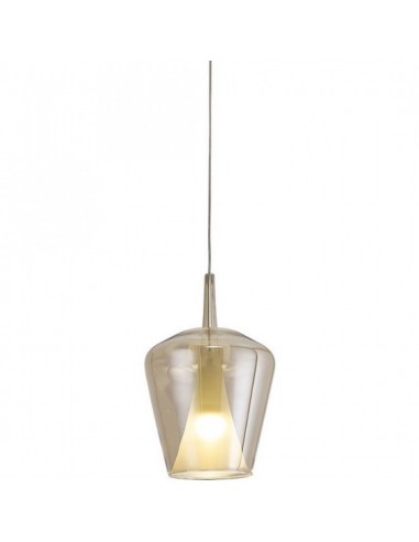 ELSA COLGANTE 1 LUZ E27 ORO+OPAL SIN...