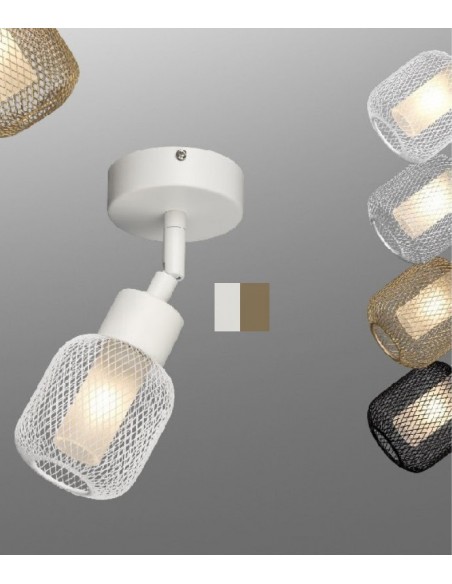 FOCO 1 LUZ G9 BLANCO ORO...