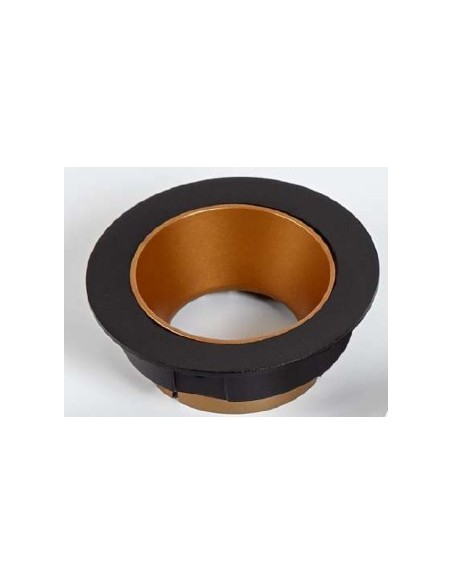 EMPOTRABLE NEGRO ORO GU10  MODULO ANR7 ANR12 