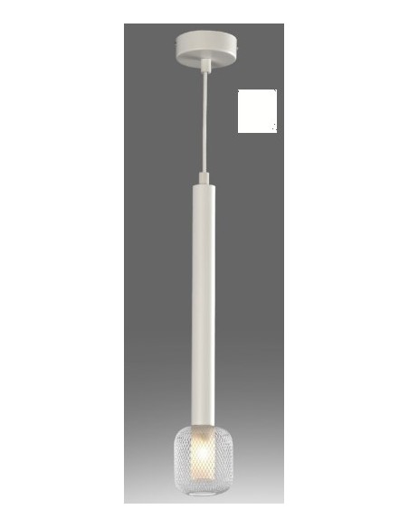 REGLETAS COLGANTE G9 REJILLA NEGRA