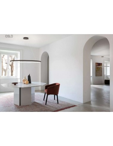 OSLO/90C LAMPARA DISEÑO NEGRO CAFE...