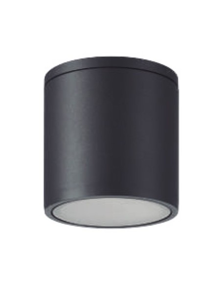 KANDANCHU PLAFON NEGRO EXTERIOR GU10 SUPERFICIE