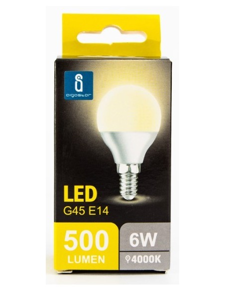 BOMBILLA 6W LED E14 BLANCA 4000ºK