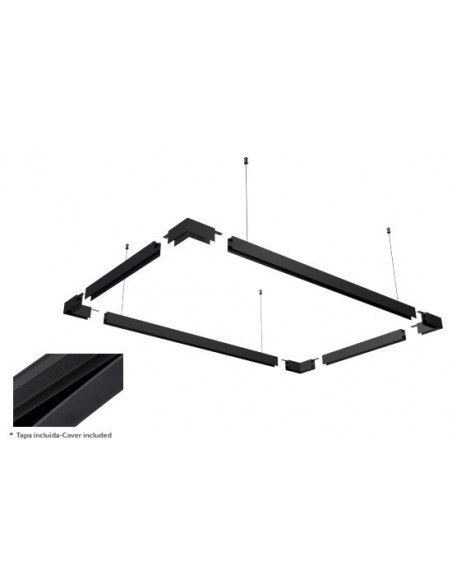 CONEXION 90º SUPERFICIE   PLACA INCLUIDA 2