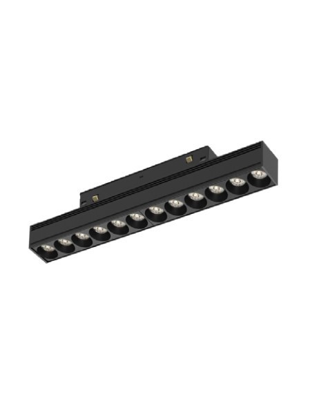 MAGNETO * MODULO LINEAL COB DIFUSOR 12W NEGRO 3000