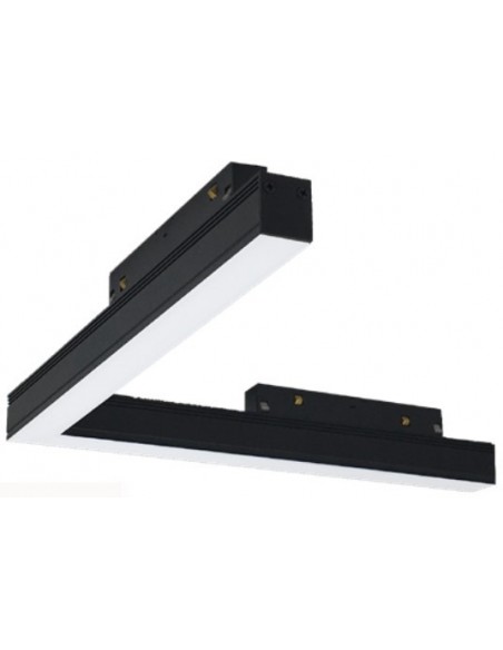 MAGNETO * ANGULO DIFUSOR 16W NEGRO 3000K TRIAC MAGNETO * ANGULO DIFUSOR 16W NEGRO 3000K TRIAC