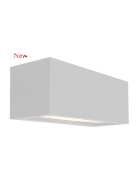 UTAH * APLIQUE EXTERIOR BLANCO IP65 - 1L*E27