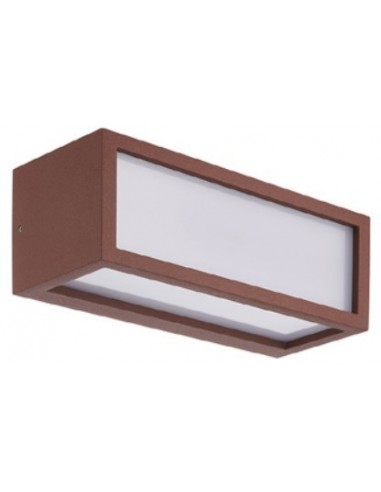 APLIQUE EXTERIOR UTAH CORTEN IP65 - 1LUZ*E27