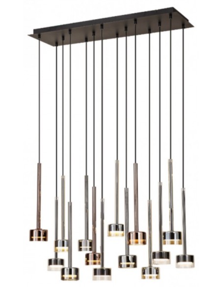 TONIC * COLGANTE 14L RECTANGULAR - GX53 - MULTICOL 2