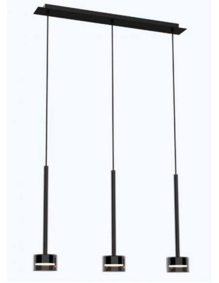 TONIC * COLGANTE 3L LINEA - GX53 -3X12W CROMO