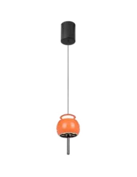ROLLER COLGANTE NARANJA 12W ALTURAAJUSTABLE 3000ºK