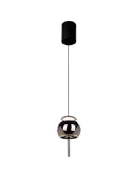 ROLLER COLGANTE CROMO 12W ALTURA AJUSTABLE 3000ºK
