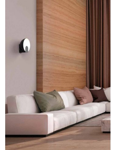 OCULO * APLIQUE 5W LED PEQUEÑO - NEGRO