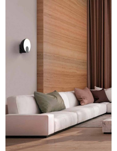 OCULO * APLIQUE LED PEQUEÑO - NEGRO 2