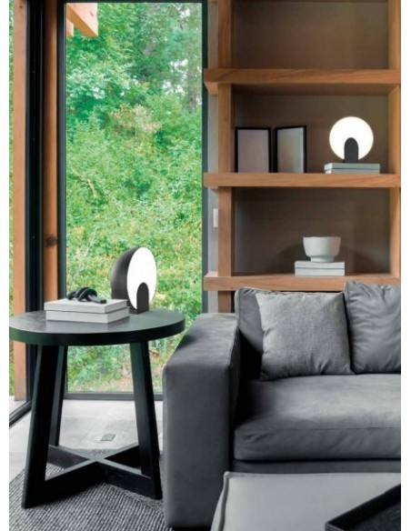 OCULO * SOBREMESA LED GRANDE - NEGRO 2